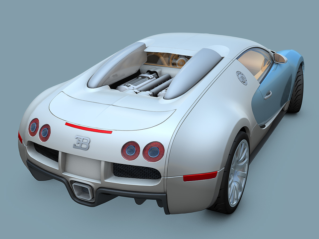 Bugatti veyron 3d model