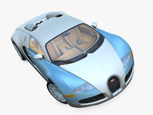3d model bugatti veyron