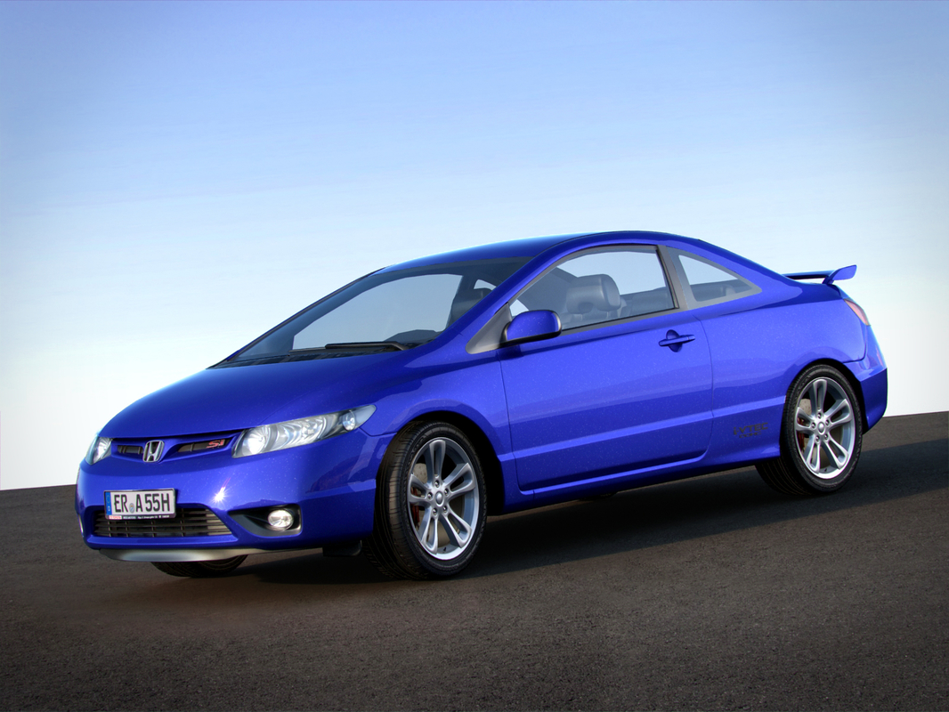 honda civic viii si 3d 3ds