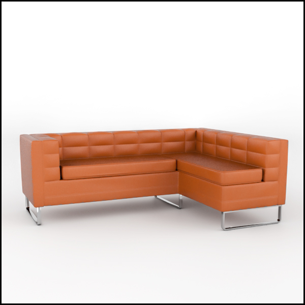 Tufted Leather Sofa Obj Tufted Leather Sofa Obj