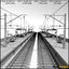 railroad stations 3d max