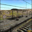 railroad stations 3d max