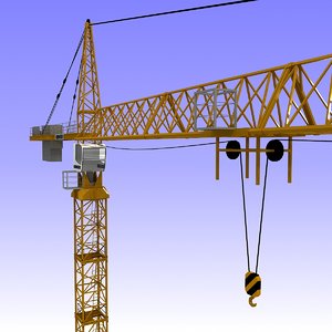 3dsmax tower crane