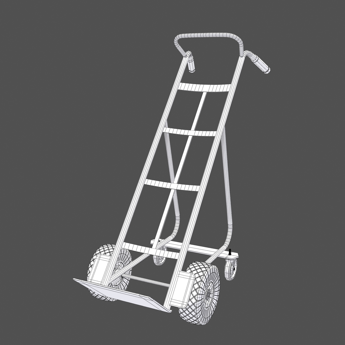 hand truck 3d model