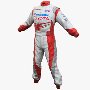 3ds max racing driver clothes toyota