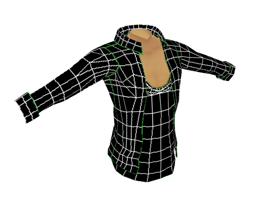 Shirt Imvu File 3d Model