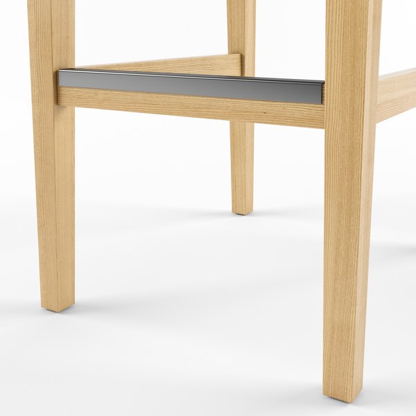 ikea henriksdal bar stool 3d max