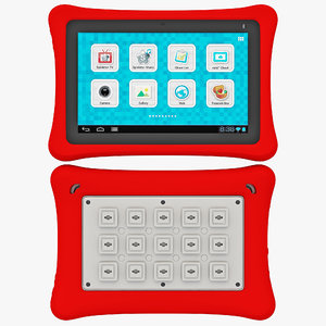 tablet fuhu nabi nabi2 3d model