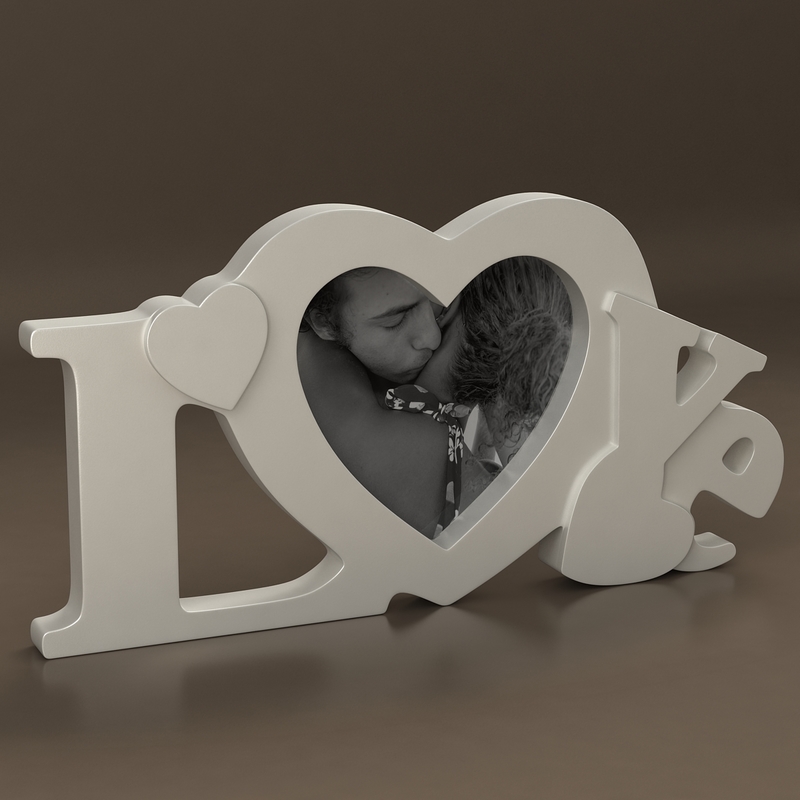 3d photo frame model