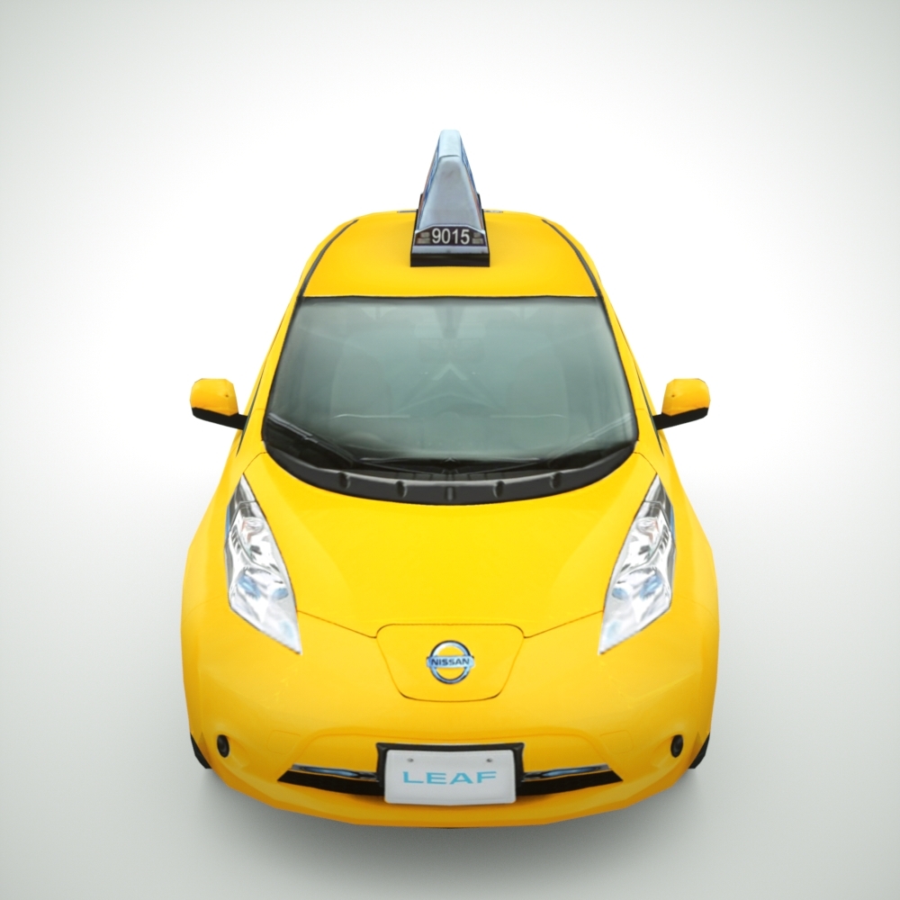 Nissan leaf такси