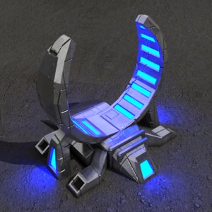 portal sci-fi building max
