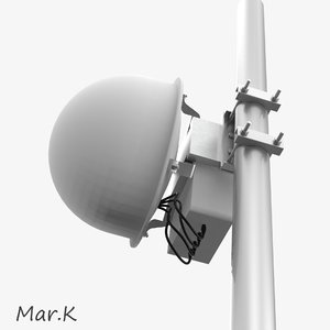 3d wireless antenna model