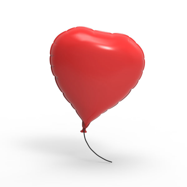 3ds max balloon