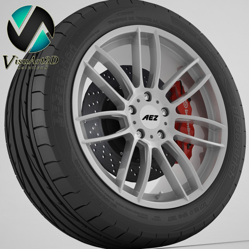 wheel aez tacana 3d model