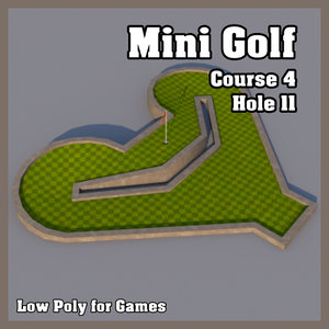 3d mini golf hole
