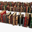 3d book shelf bookshelf