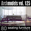 archmodels vol 125 seating 3d model