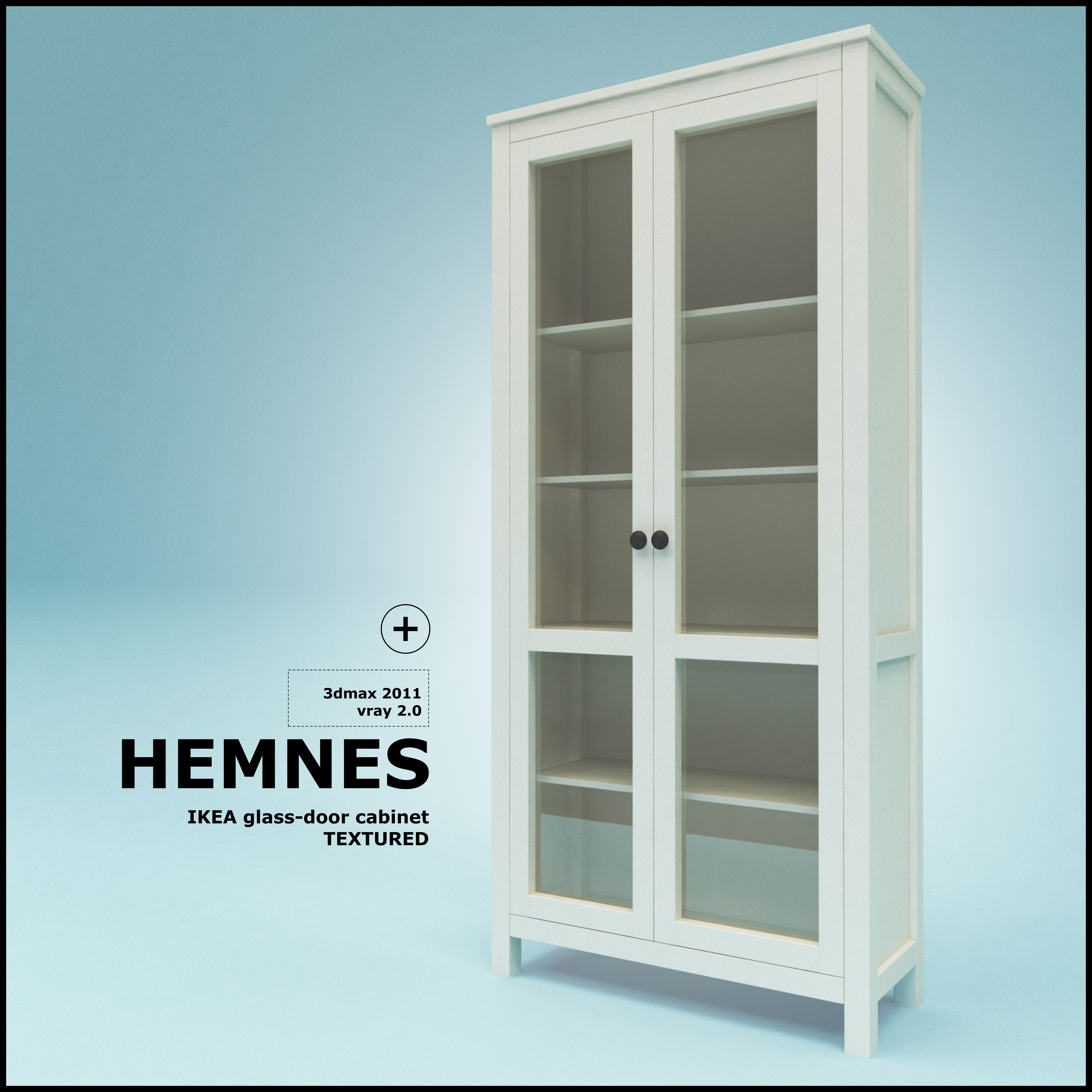 Ikea Hemnes Cabinet 3d Max