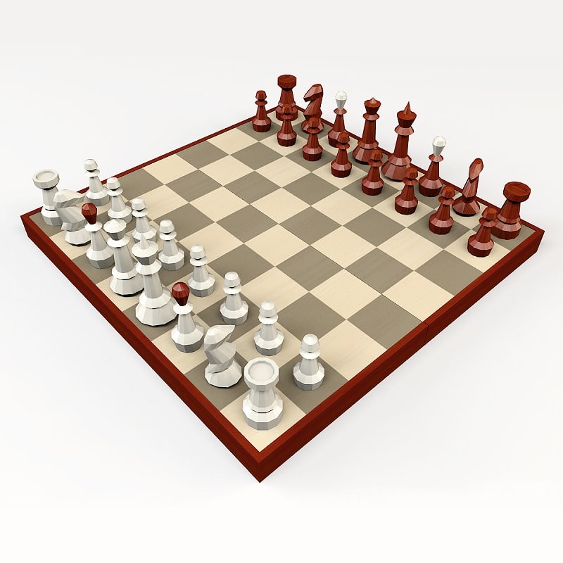 3d models chess