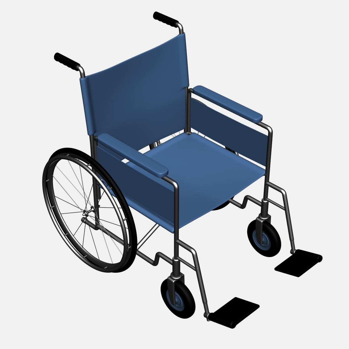 Wheel Chair Wheelchair 3d Model