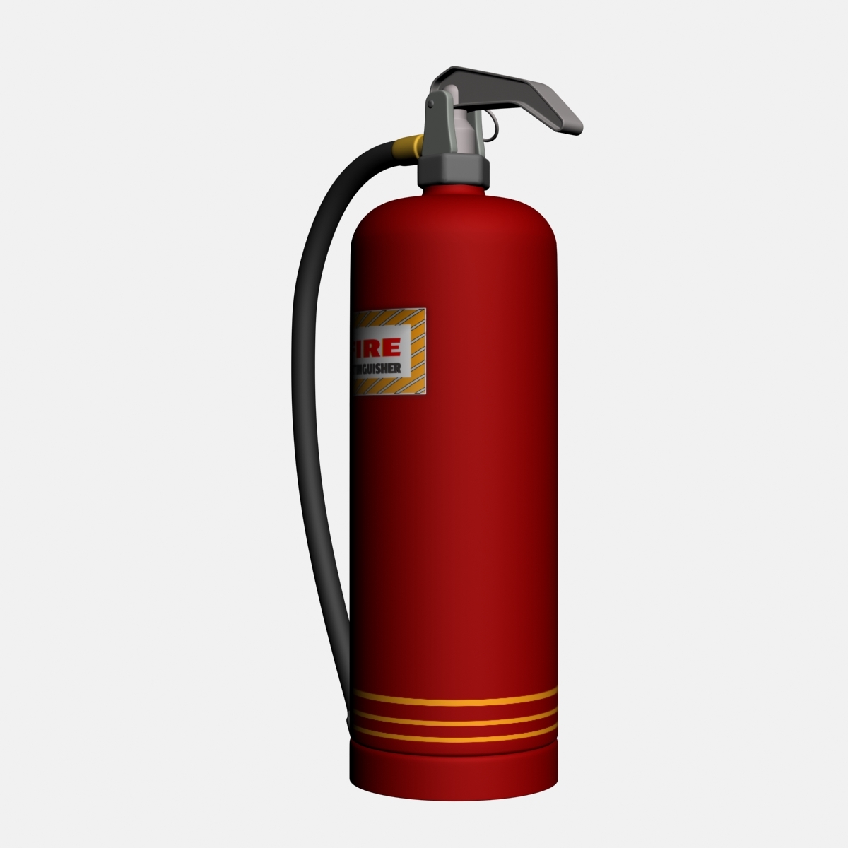 3d Extinguisher Model