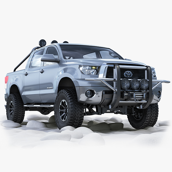 toyota tundra 2009 3d max