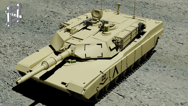 army tank 3d model