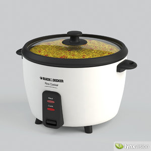 black decker rice cooker 3d max