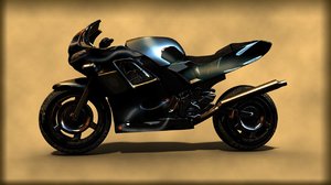 3ds max motor cycle