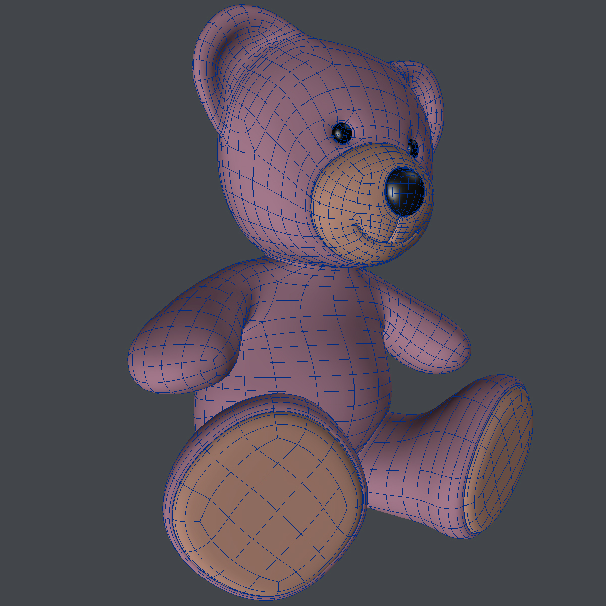 oasis teddy bear 3d