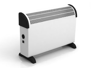 3d electric heater model