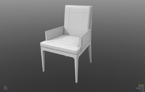 pranzo chair 3d model