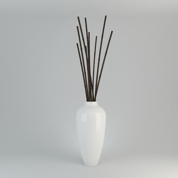 Max Vase Bamboo Sticks