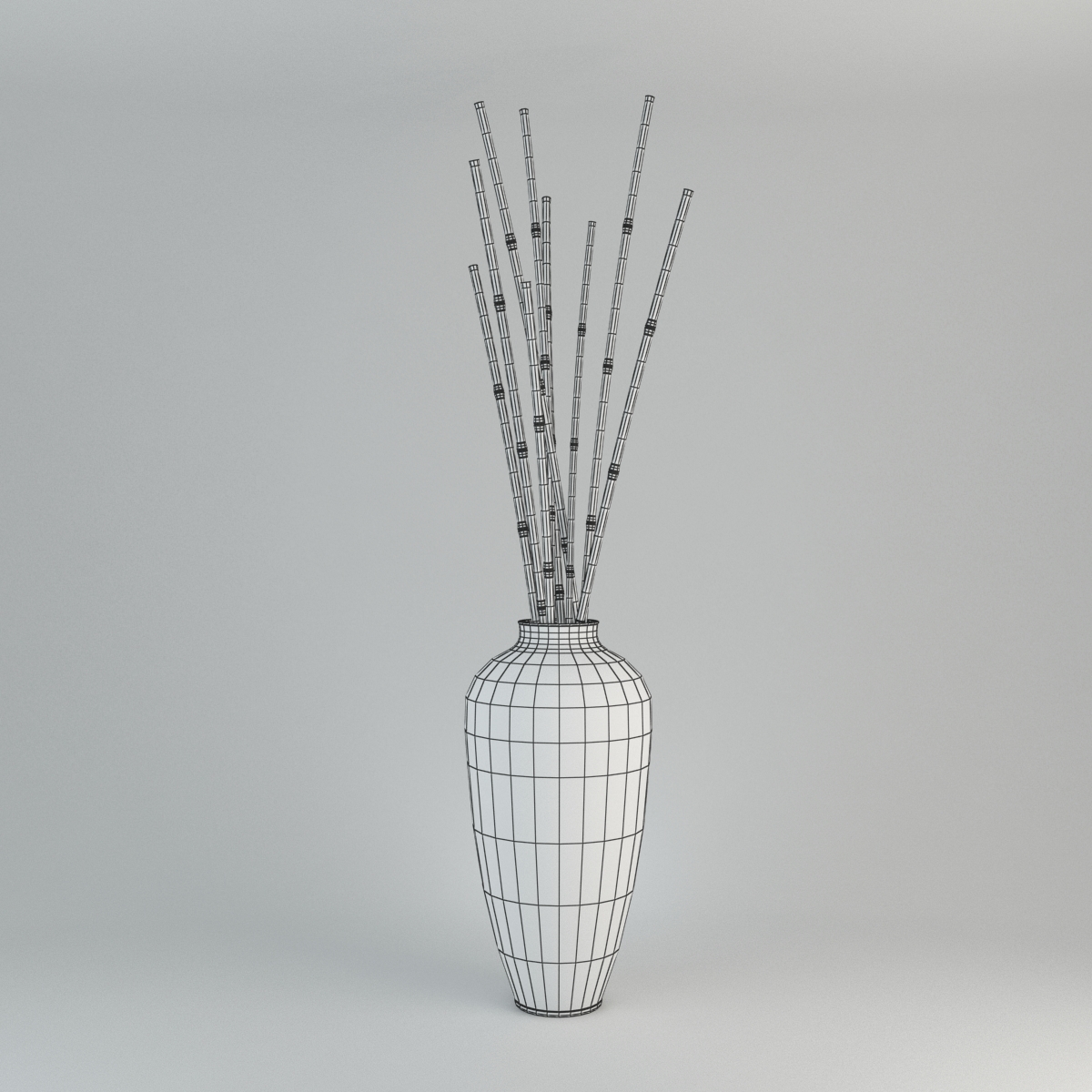 max vase bamboo sticks