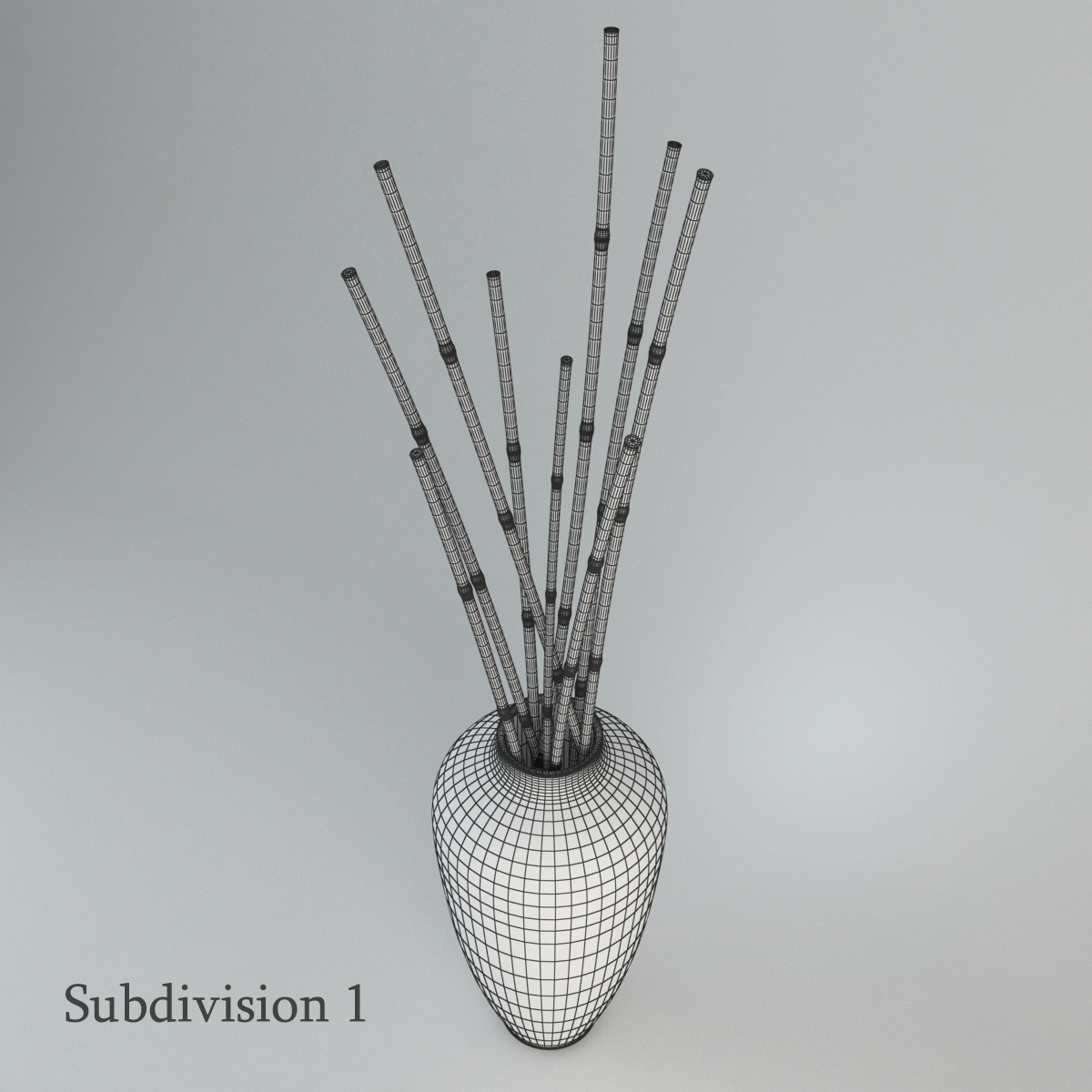 max vase bamboo sticks