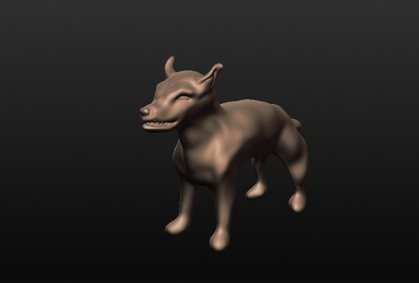3d model wolf