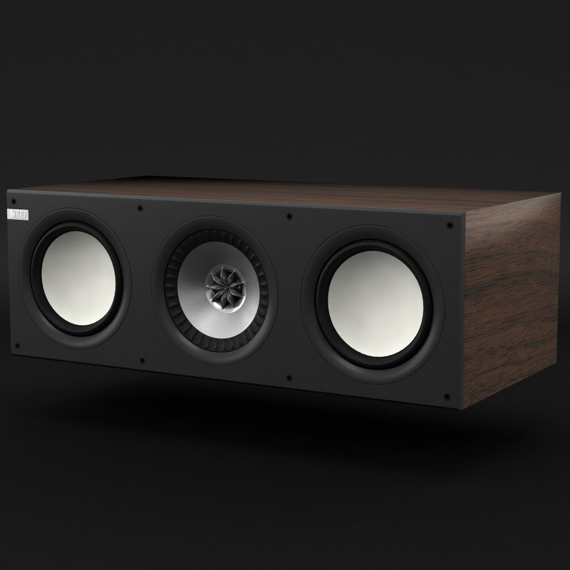 3ds max kef q200c speaker