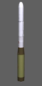 minotaur rockets 3d obj