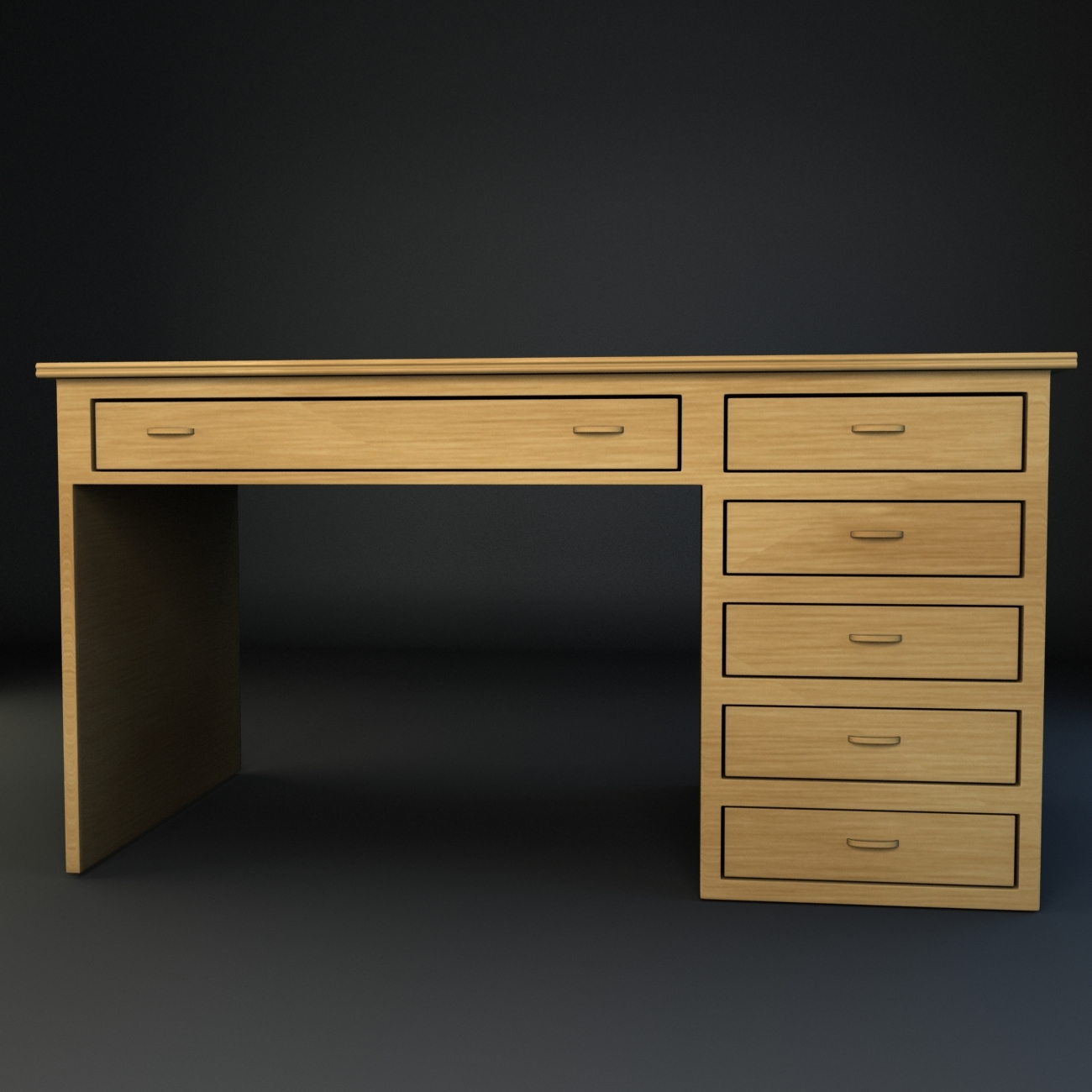 3d model desk