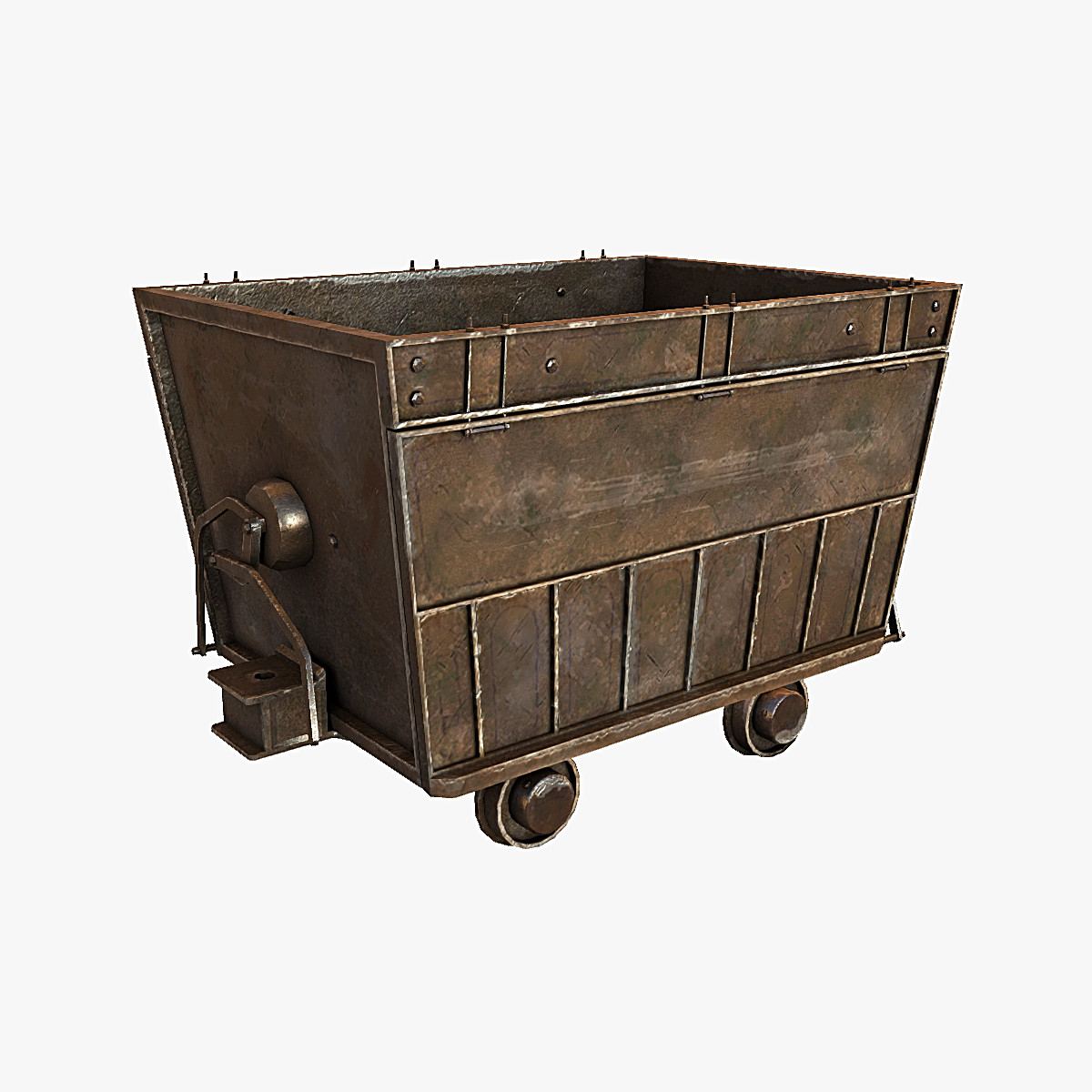 3d cart mining model