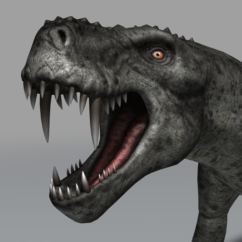 3d dinosaurs gorgonops model