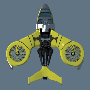 copter helicopter 3d model