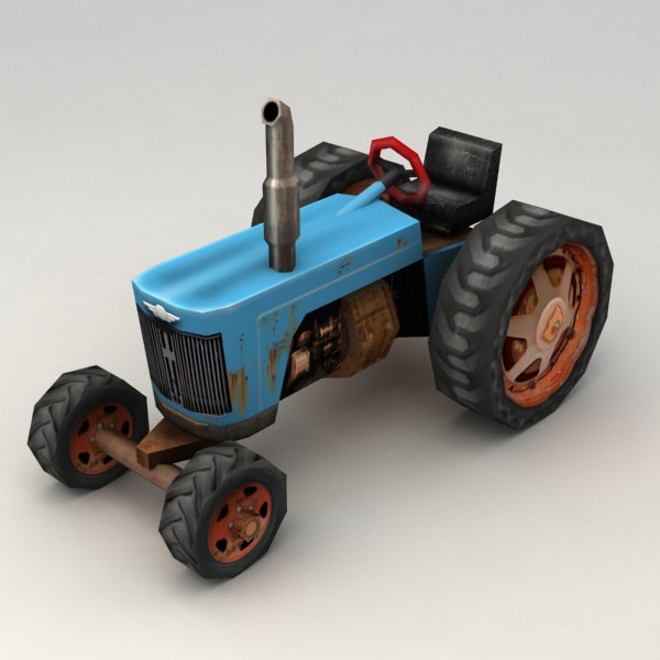 Tractor 3d Model