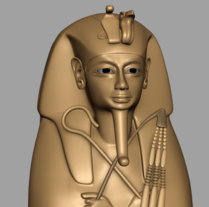 statues mummy 3d obj