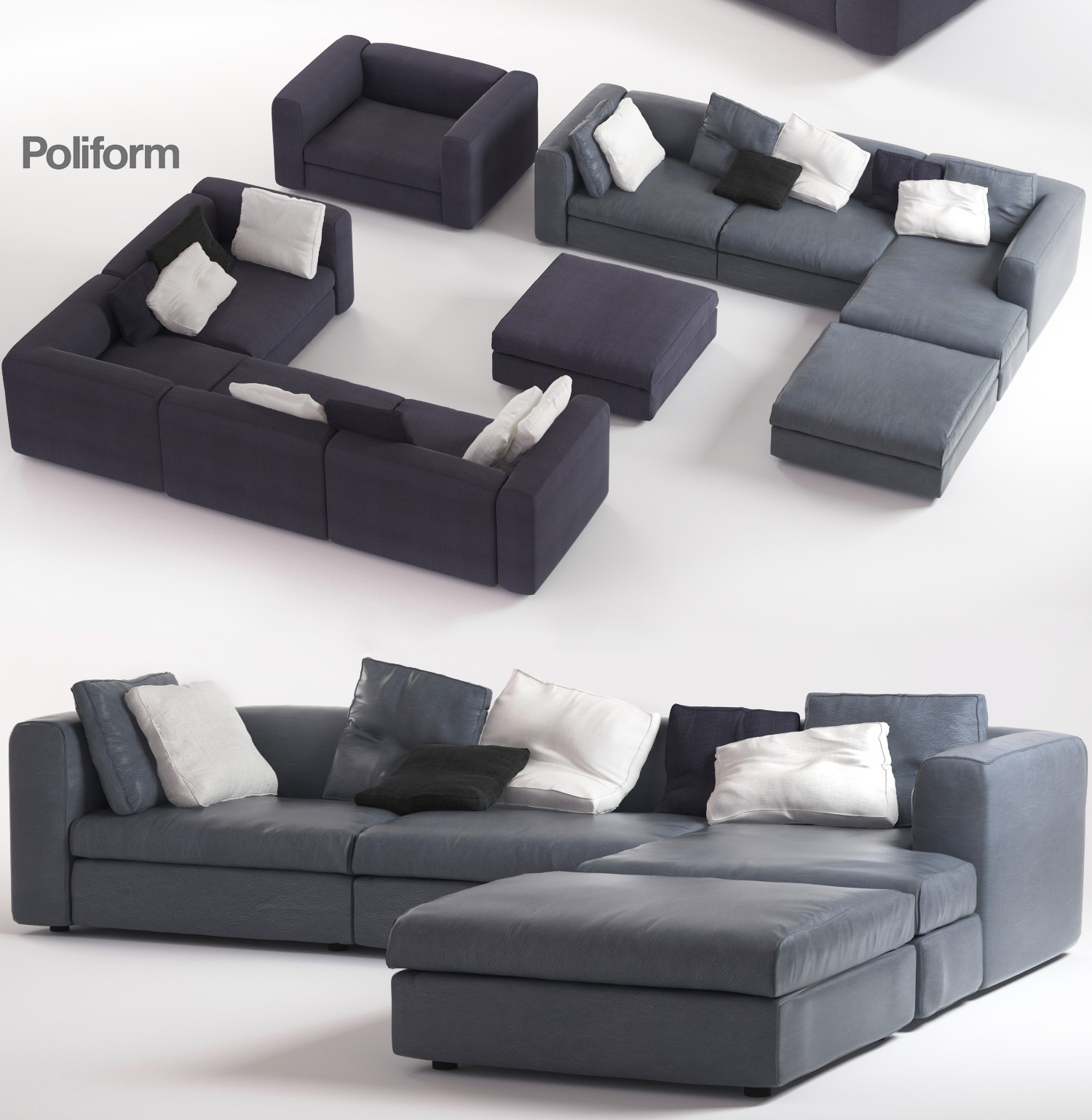 Poliform Dune Sofas Poliform Dune Sofas