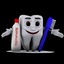 3d tooth character