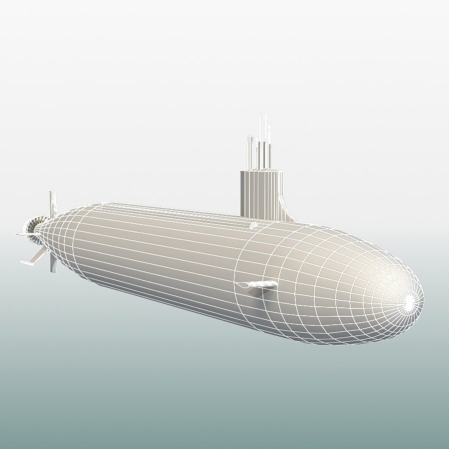 ussseawolfssn21潜艇3d模型