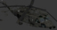 crashed black hawk wreck 3d model
