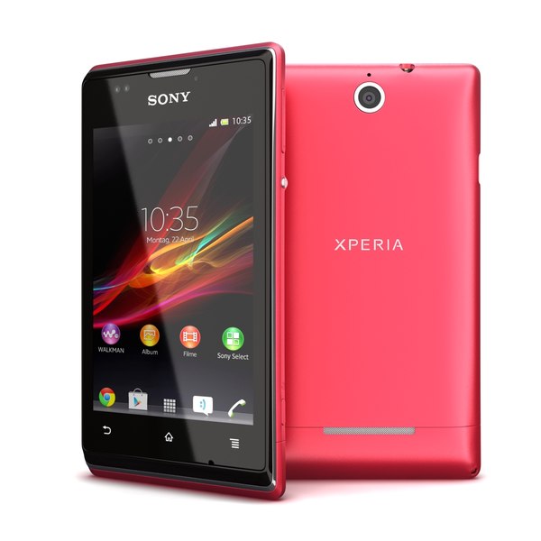 3d sony xperia pink
