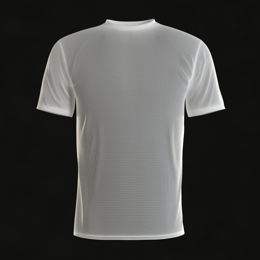 t恤3d模型 - turbosquid 758094